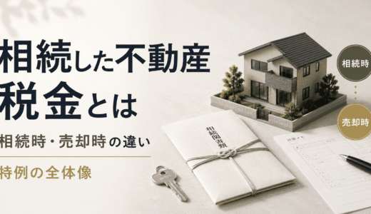 相続した不動産にかかる税金とは｜相続時・売却時の違いと特例の全体像