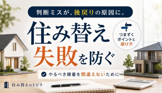 住み替えでよくある失敗と原因・避け方を解説