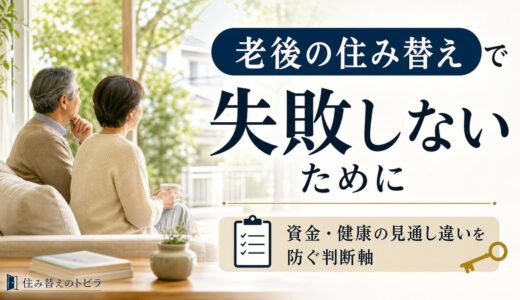 老後の住み替えで失敗しないために｜よくある後悔と回避の判断軸