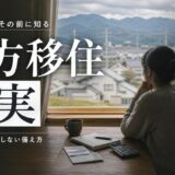 地方移住の現実｜費用・仕事・後悔しない備え方