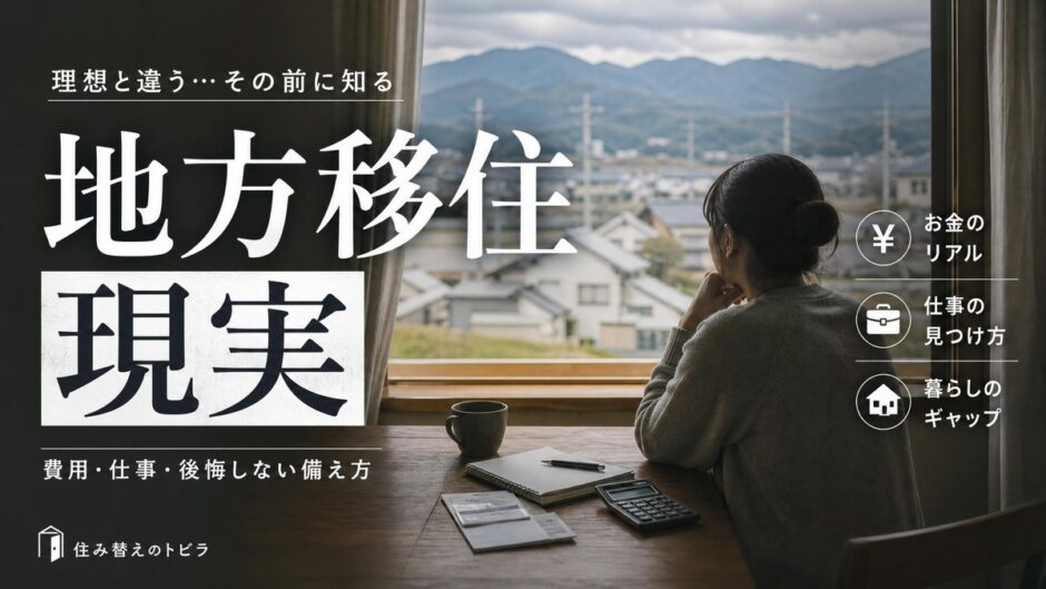 地方移住の現実｜費用・仕事・後悔しない備え方