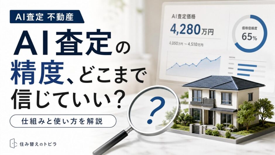 不動産AI査定の精度はどこまで信じていい？仕組みと使い方