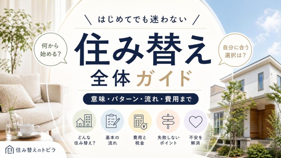 住み替えとは？意味・パターン・流れ・費用までやさしく解説【完全ガイド】