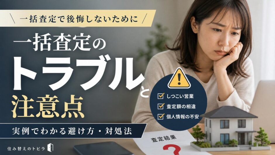 一括査定のトラブルと注意点｜実例と避け方・対処を解説