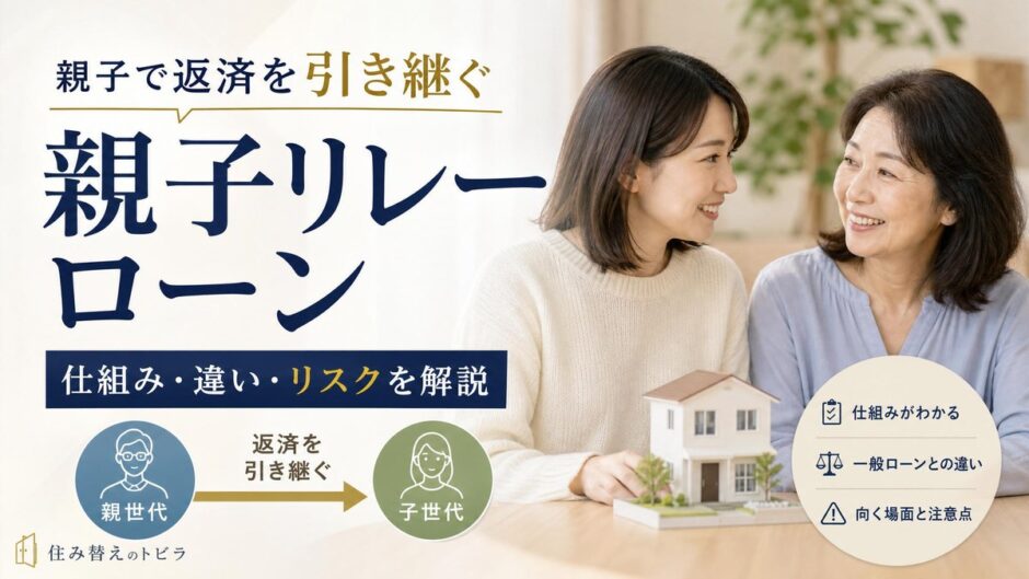 親子リレーローンとは？仕組み・違い・リスクを解説