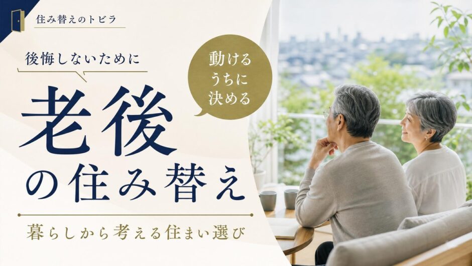 老後の住み替えはいつ・どこへ？動けるうちに決める後悔しないガイド