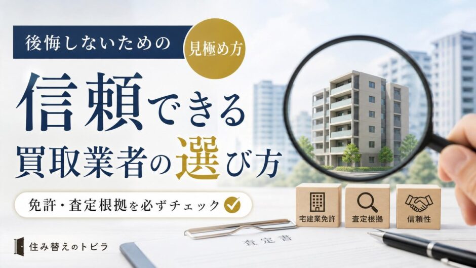 マンション買取業者の選び方｜失敗しない見極め方と注意点