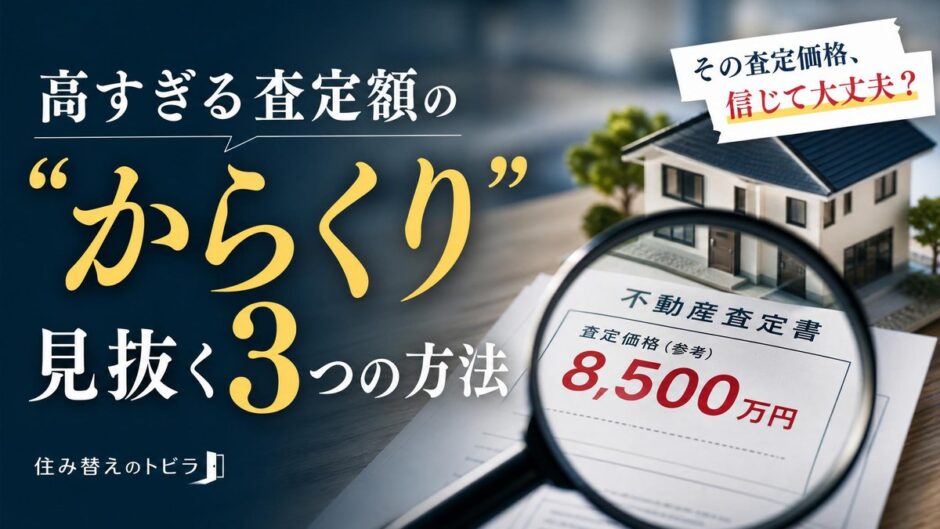 高すぎる不動産査定額の「からくり」とは。見抜く3つ方法も解説