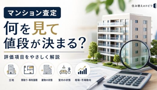 マンション査定の項目と査定額の決まり方｜部屋別の評価を知る