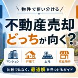 不動産売却は大手と地元どっち?物件で使い分ける比較ガイド