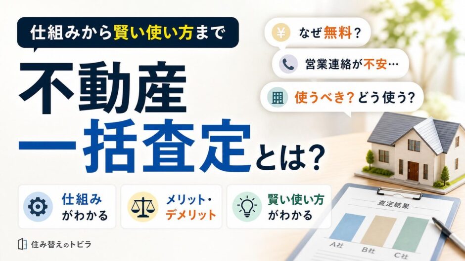 不動産一括査定とは？仕組み・メリット・デメリット・賢い使い方まで解説