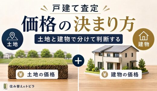 戸建て査定の決まり方｜土地と建物を分けて価格を判断する