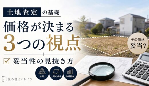 土地査定の基礎｜査定額が決まる3つの視点と妥当性の見抜き方