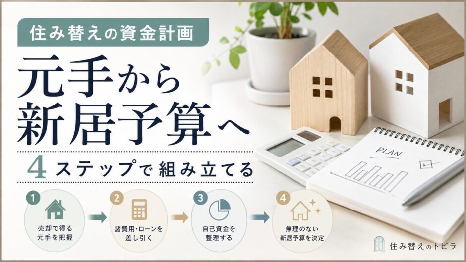 住み替えの資金計画は4ステップ｜元手から新居予算の組み立て方