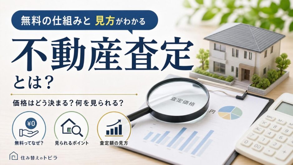 不動産査定とは？無料の仕組みと査定額の見方をやさしく解説