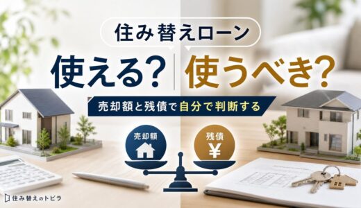 住み替えローンは使えるか・使うべきか｜売却額と残債で自分で判断する