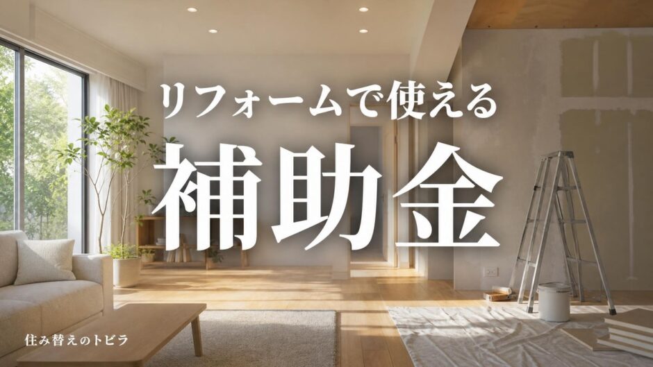 リフォーム補助金2026｜使える制度と探し方