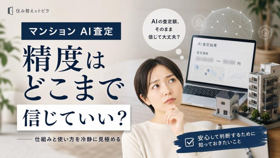 不動産AI査定の精度はどこまで信じていい？仕組みと使い方