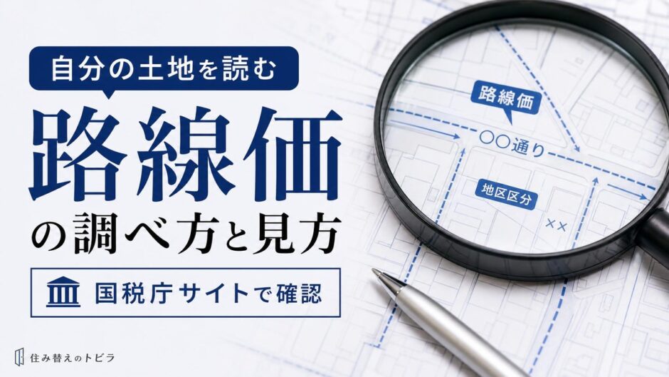 路線価の調べ方と見方｜国税庁サイトで自分の土地を読む