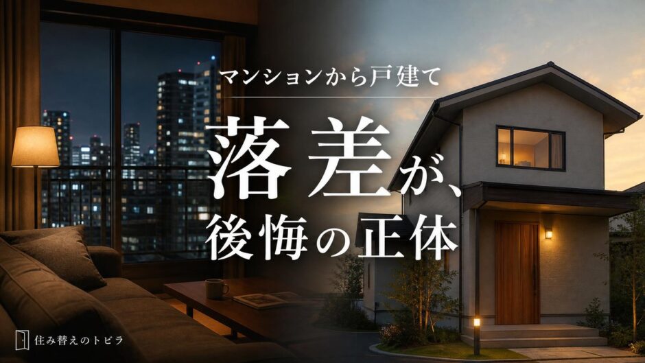 マンションから戸建てで後悔しやすい点と防ぎ方