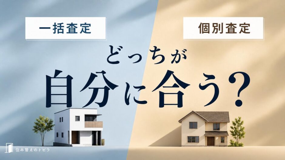 一括査定と個別査定の違いは？自分に合う選び方を解説