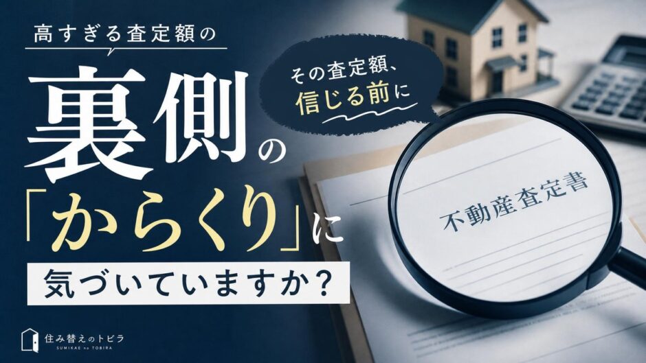 高すぎる不動産査定額の「からくり」とは。見抜く3つ方法も解説
