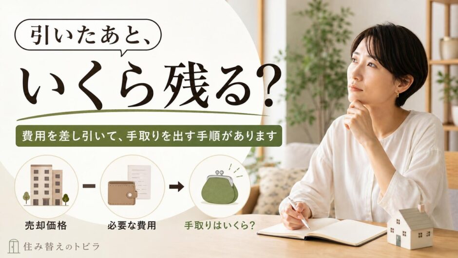マンション売却の費用はいくら？価格帯別の実額と手取りの出し方