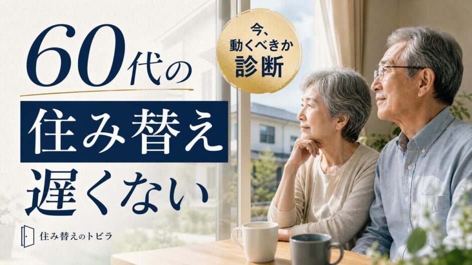 60代の住み替えは遅くない｜今動くべきかを健康・お金・時間で診断