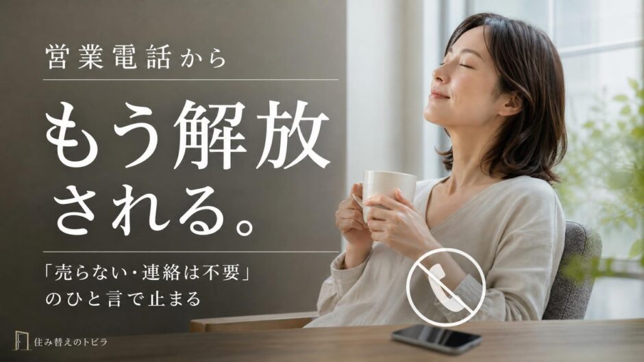 マンション一括査定の電話を止める方法｜断っても続くときの対処