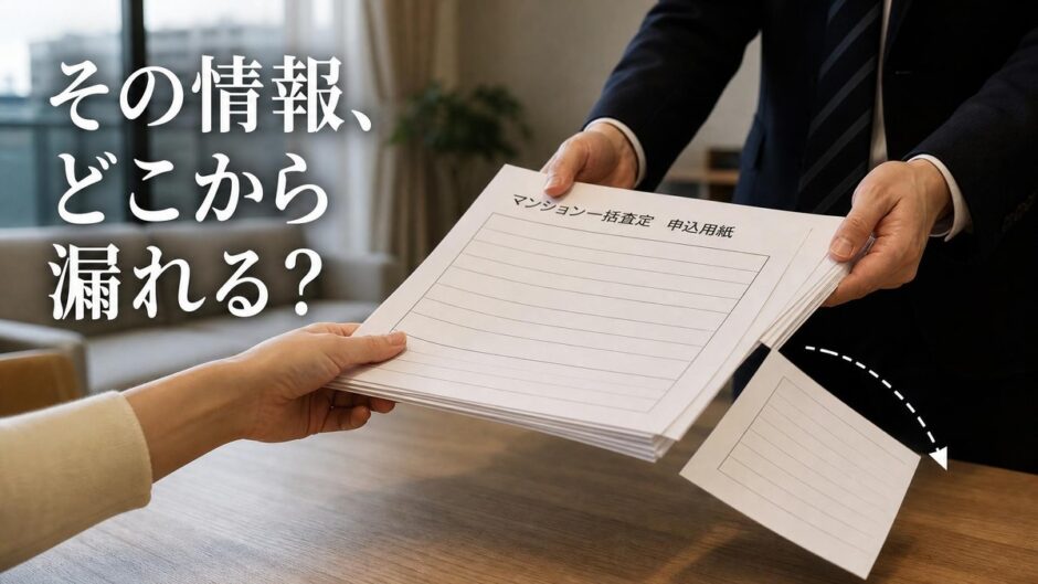 マンション一括査定で個人情報は流出する？漏れる経路・被害・防ぎ方