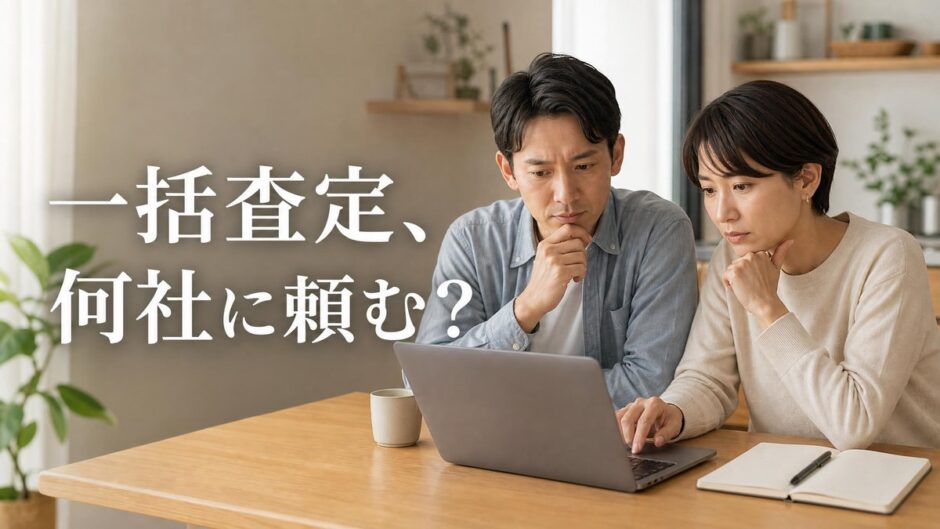 マンション一括査定は何社に頼む？3社が基本の理由と増減の判断基準