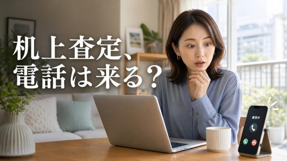 マンションの机上査定で電話が来る理由｜聞かれる内容と電話なしの方法