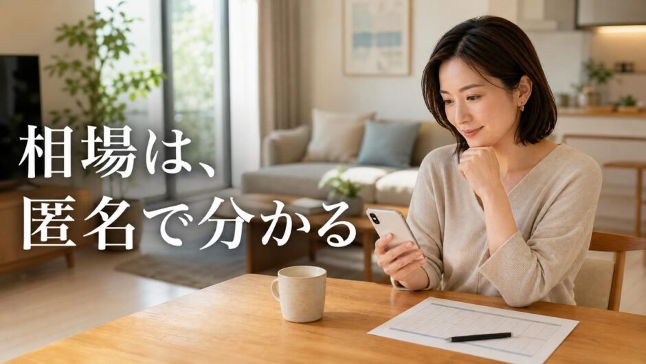 マンションの相場を匿名で調べる方法｜ずれる理由と住み替えへの使い方