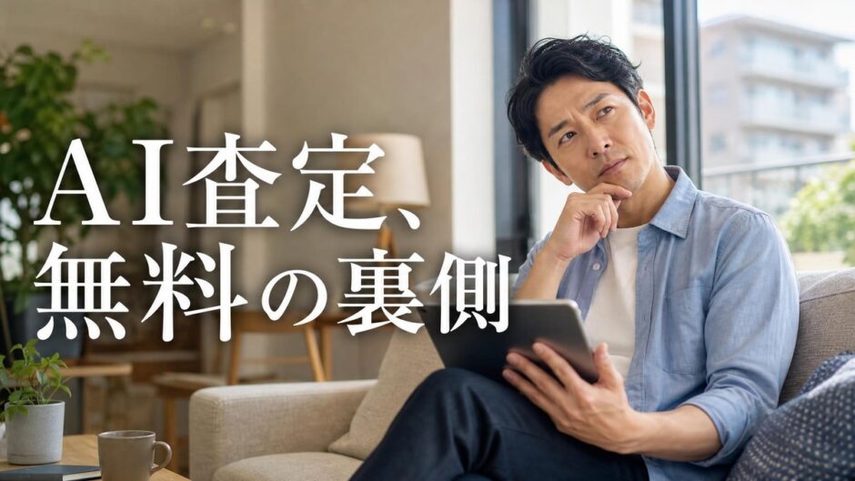 マンションのAI査定が無料な理由｜種類・分かる範囲・住み替えでの使い方