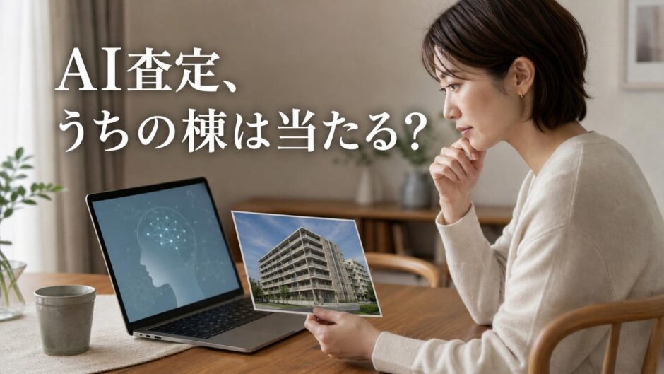 マンションのAI査定の精度は棟で決まる｜当たる条件・確かめ方・誤差の幅