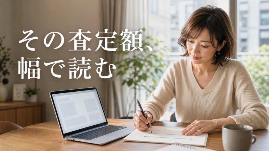 IESHILの査定は信用できる？公式の誤差率の読み方と住み替え予算への使い方