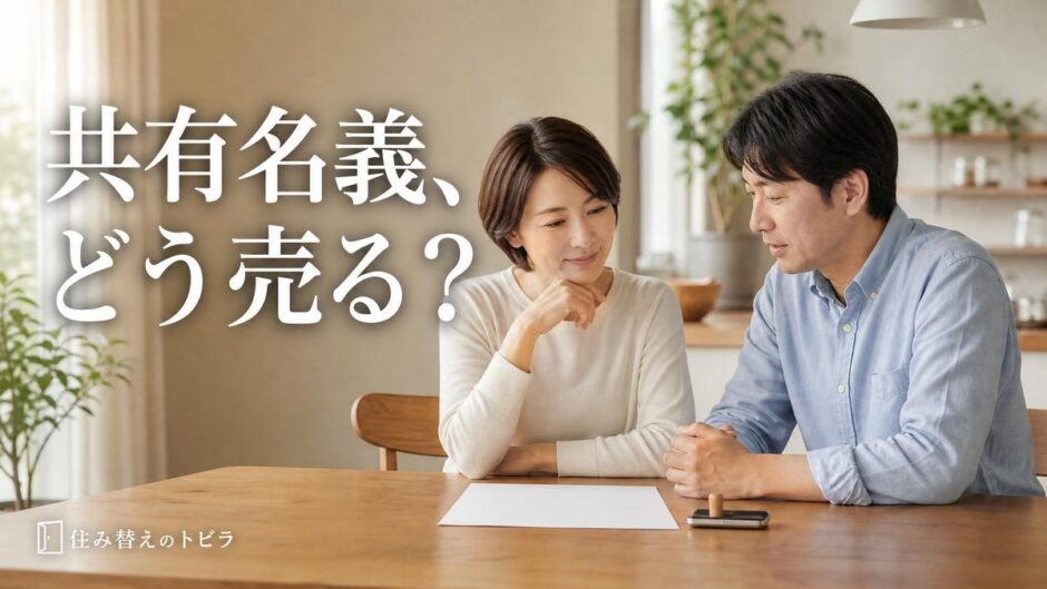 共有名義のマンション売却の手順｜代金と税金の分け方・共有者が反対のとき