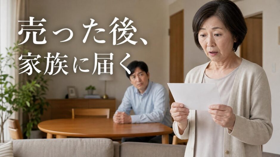 ワケガイのトラブルの実態は？売った後に家族へ起こることと防ぐ手順・相談先
