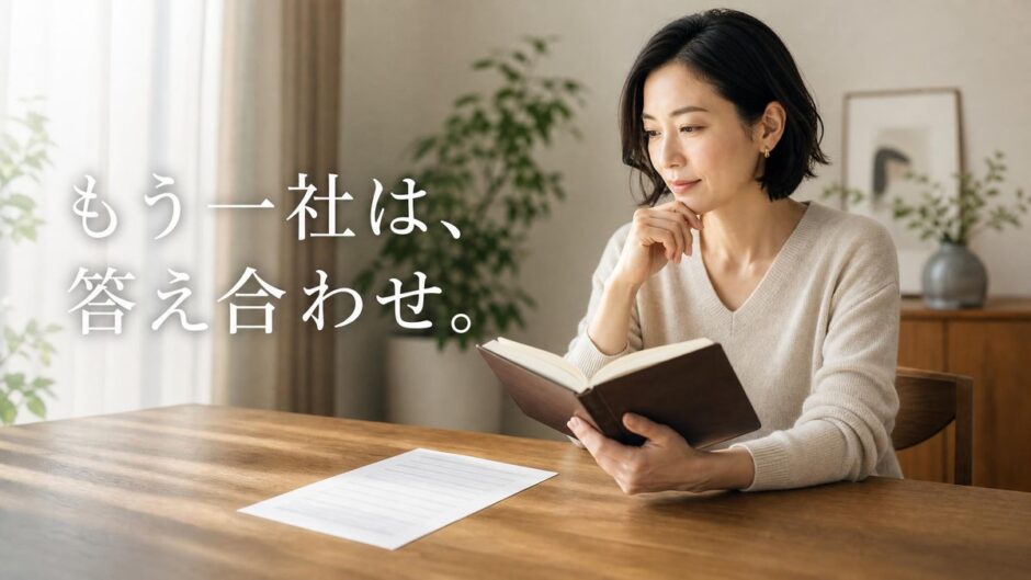 マンション査定はもう一社に頼むべき？2社目の選び方と比べ方・額が違うとき