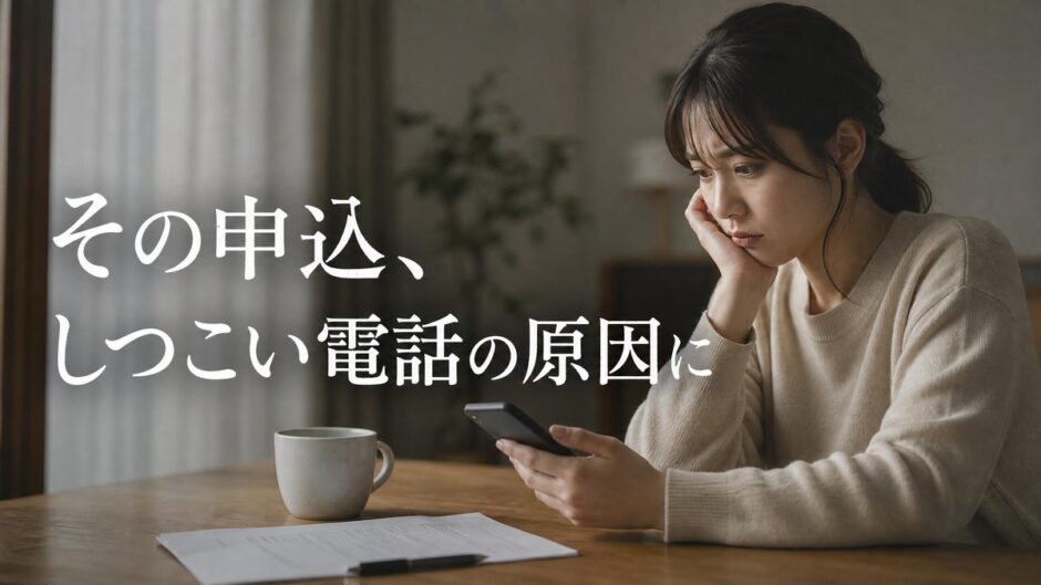いえカツLIFEはしつこい？電話が来る仕組みと減らし方