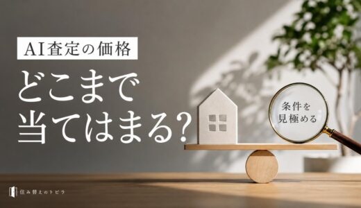 おうちクラベルのAI査定の精度は？公表値の条件と使い方