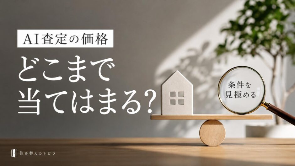 おうちクラベルのAI査定の精度は？公表値の条件と使い方