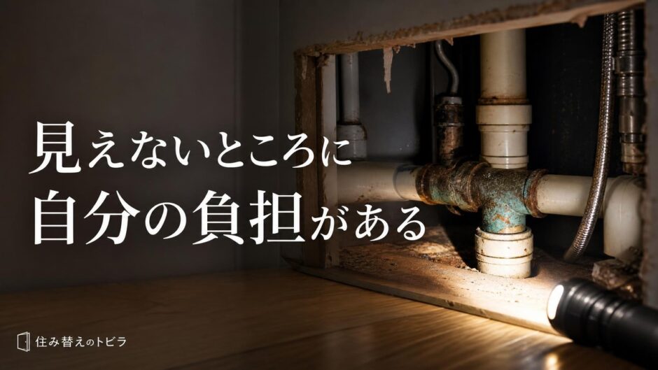 築25年のマンション売却｜配管の費用は誰が持つのか
