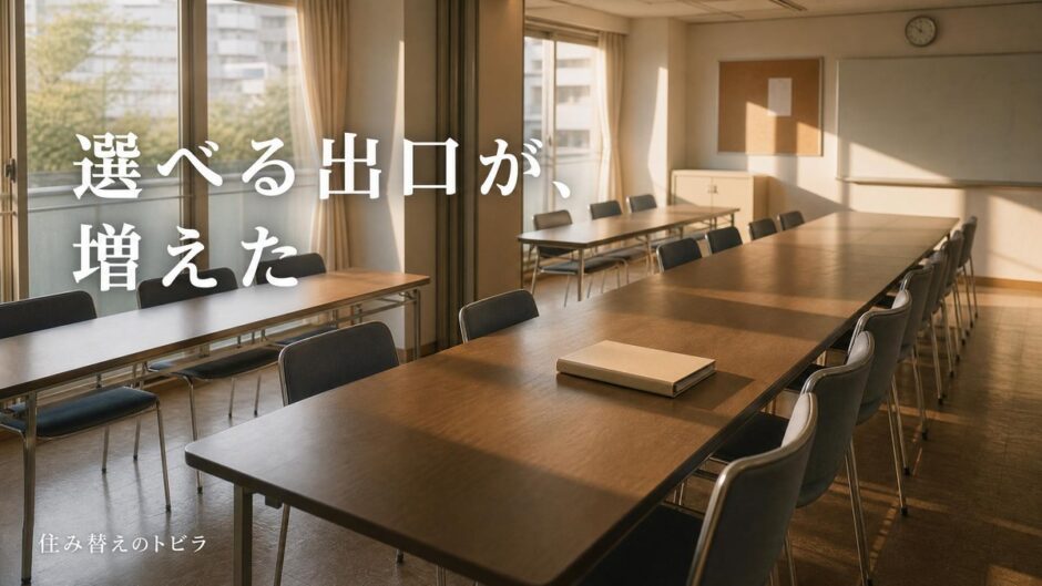 築50年超のマンション売却｜一棟の出口が増えた