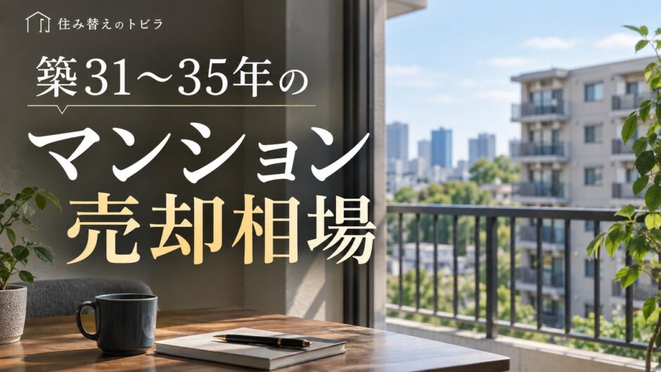 築35年マンションの売却相場｜築31〜35年の実績と調べ方