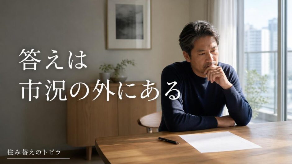 マンションを今売るべきか｜3つの線で自分の答えを出す