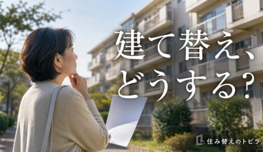 マンションの建て替えと住み替え｜決議の前後で変わる選択肢と売る時期