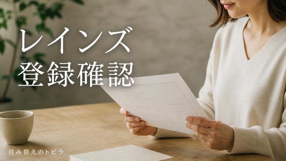 レインズの登録を売主が確認する方法｜登録証明書と確認画面の見方