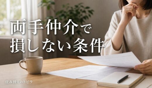 マンション売却の両手仲介のデメリット｜損する条件と避け方