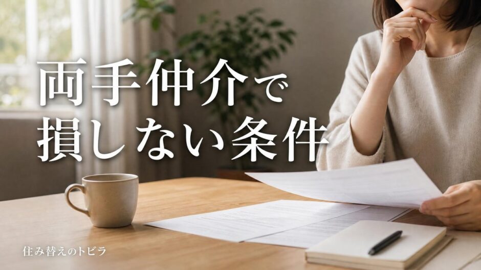 マンション売却の両手仲介のデメリット｜損する条件と避け方